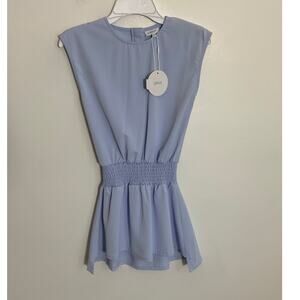 Pleat Josie Dress-Periwinkle NWT‎ size 7